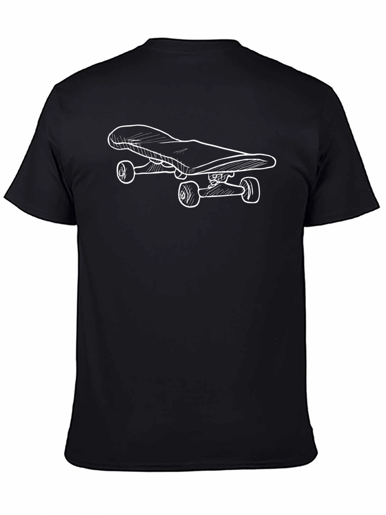 Skateboard Graphic Tee - Cool Casual Style