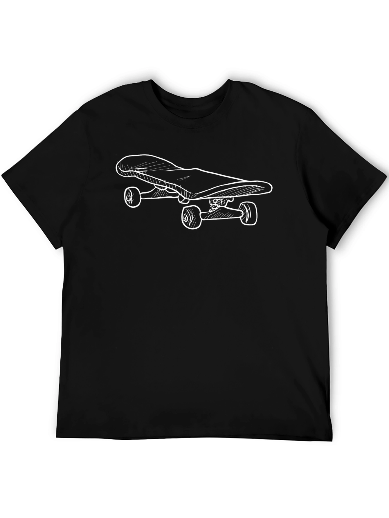 Skateboard Graphic Tee - Cool Casual Style