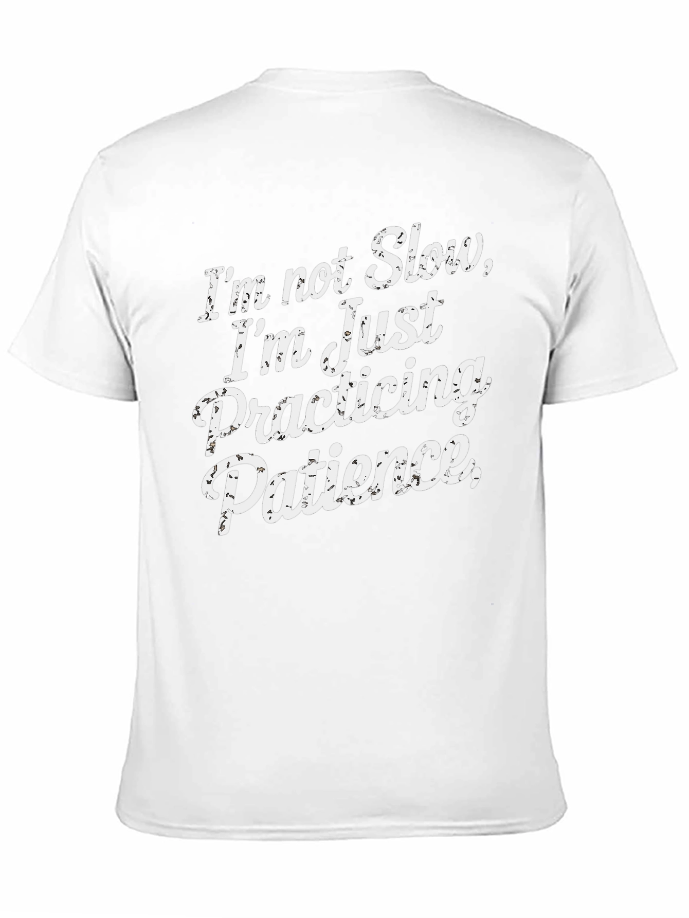 Funny Patience Quote Black T-Shirt