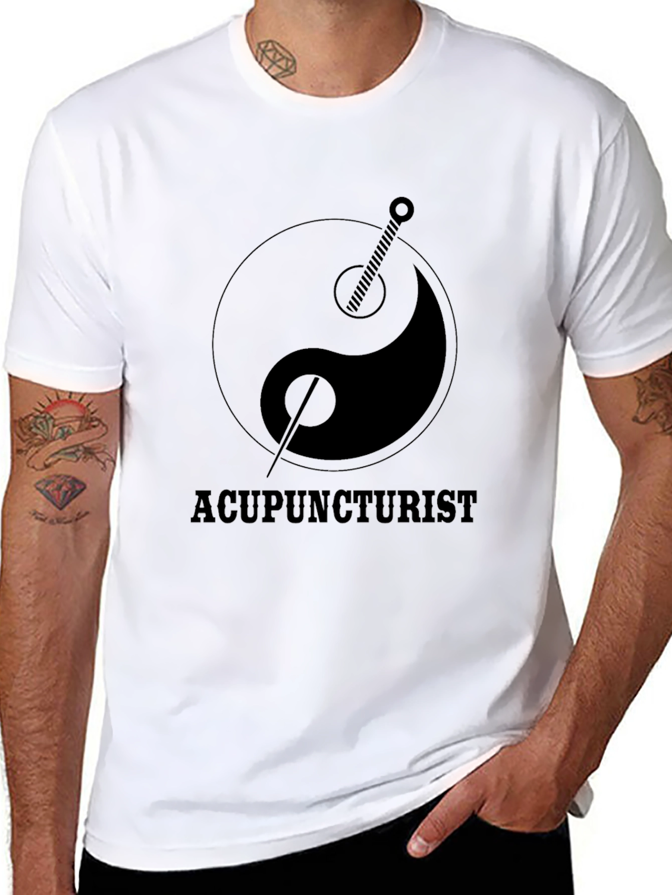 Acupuncturist Yin Yang T-Shirt