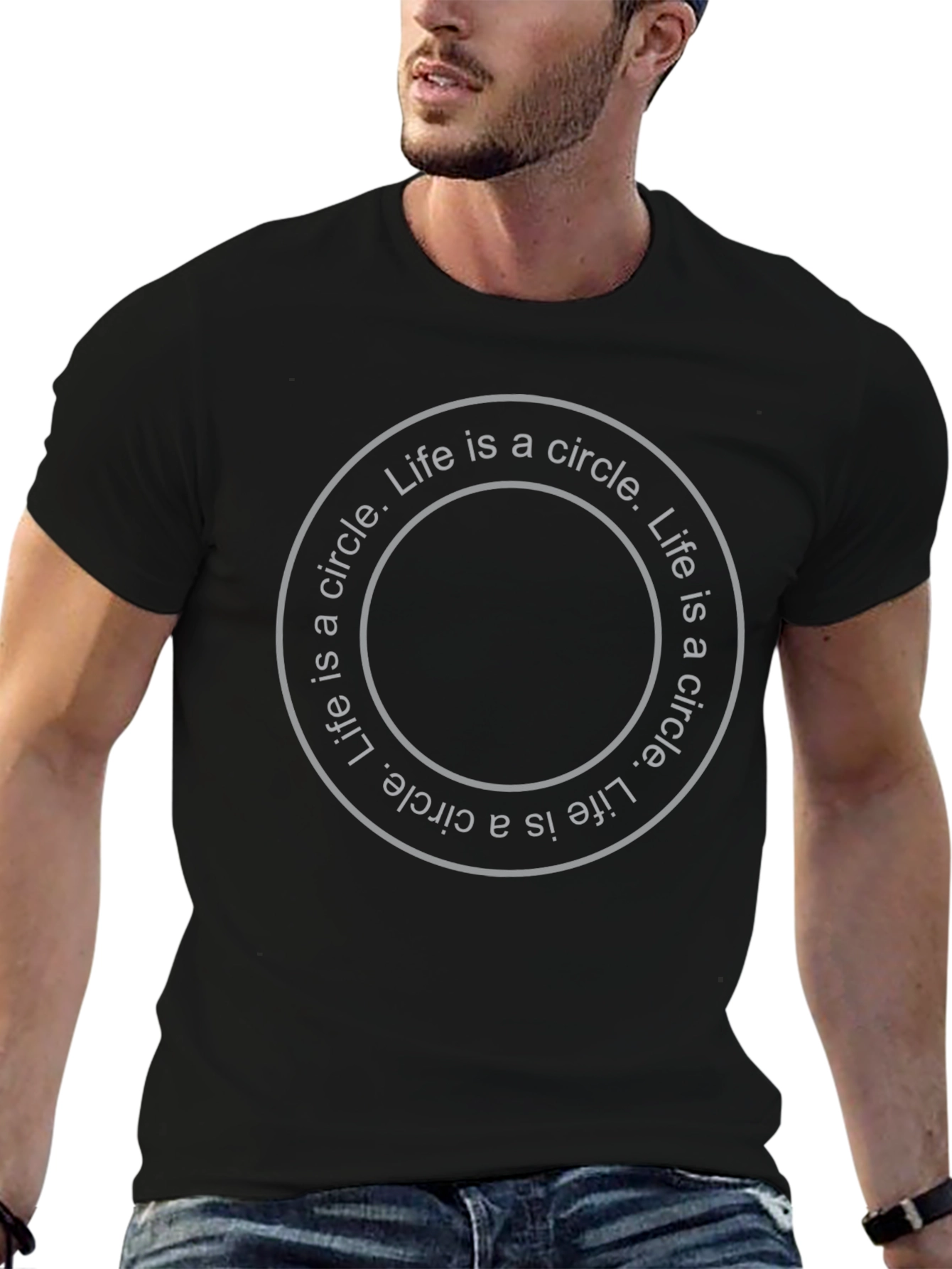 Life is a Circle Graphic T-Shirt