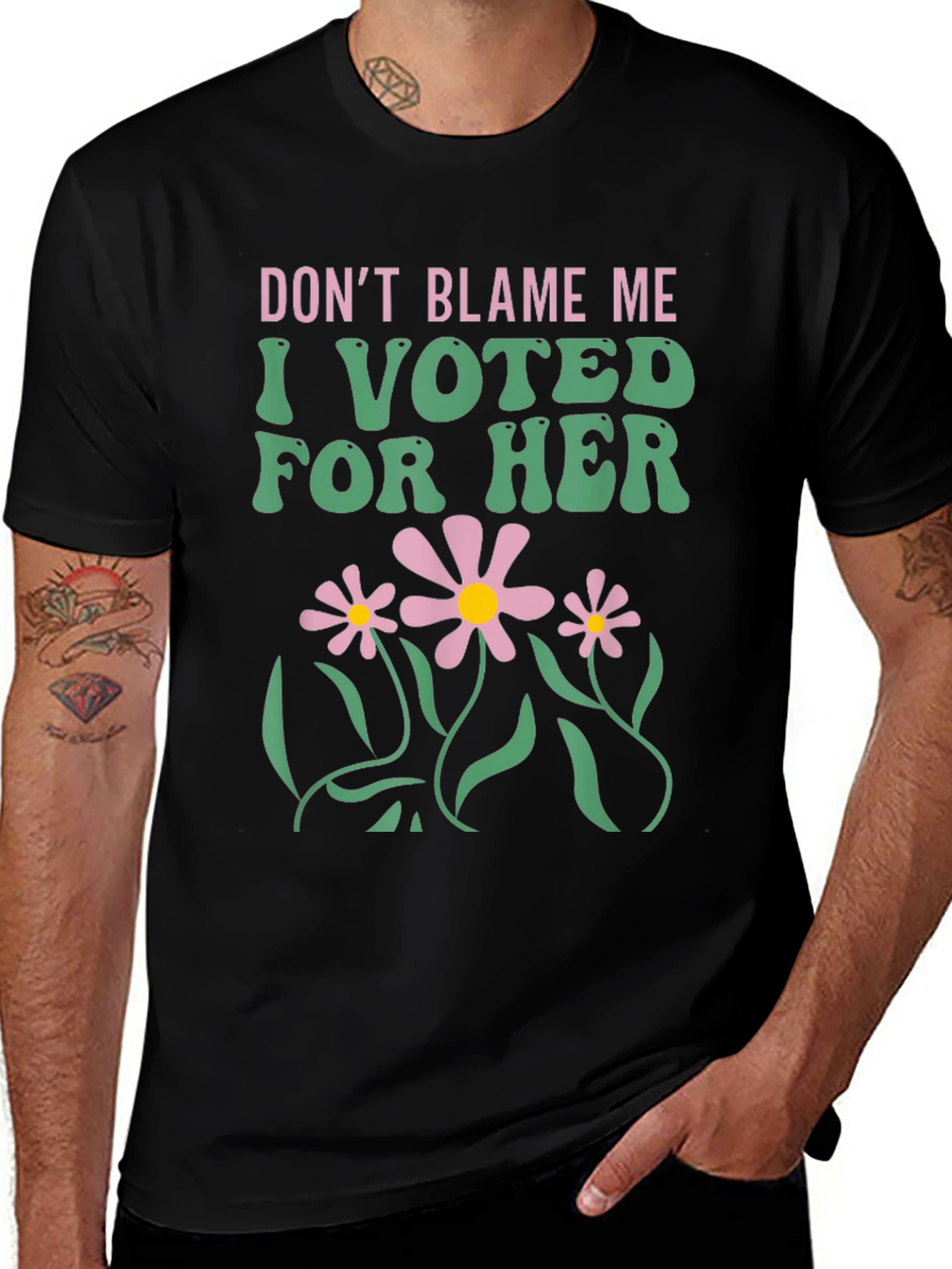 Dont Blame Me I Voted For Her T-Shirt