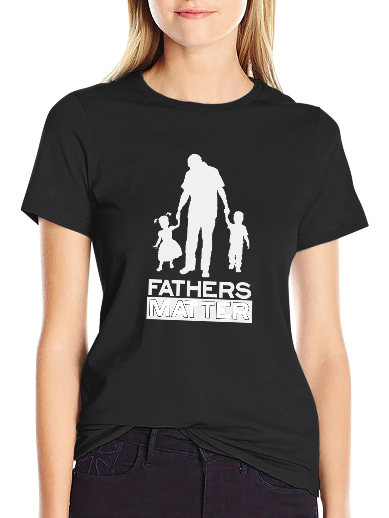 Fathers Matter Black T-Shirt