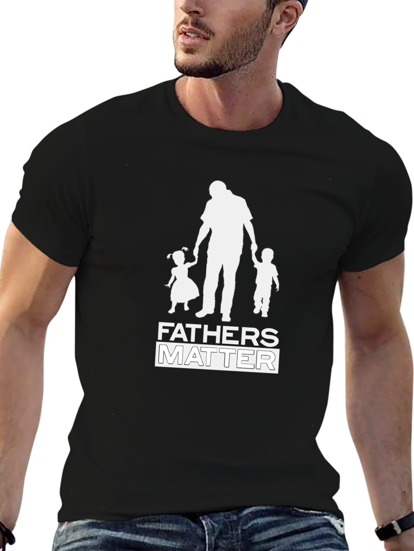 Fathers Matter Black T-Shirt