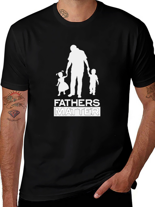 Fathers Matter Black T-Shirt