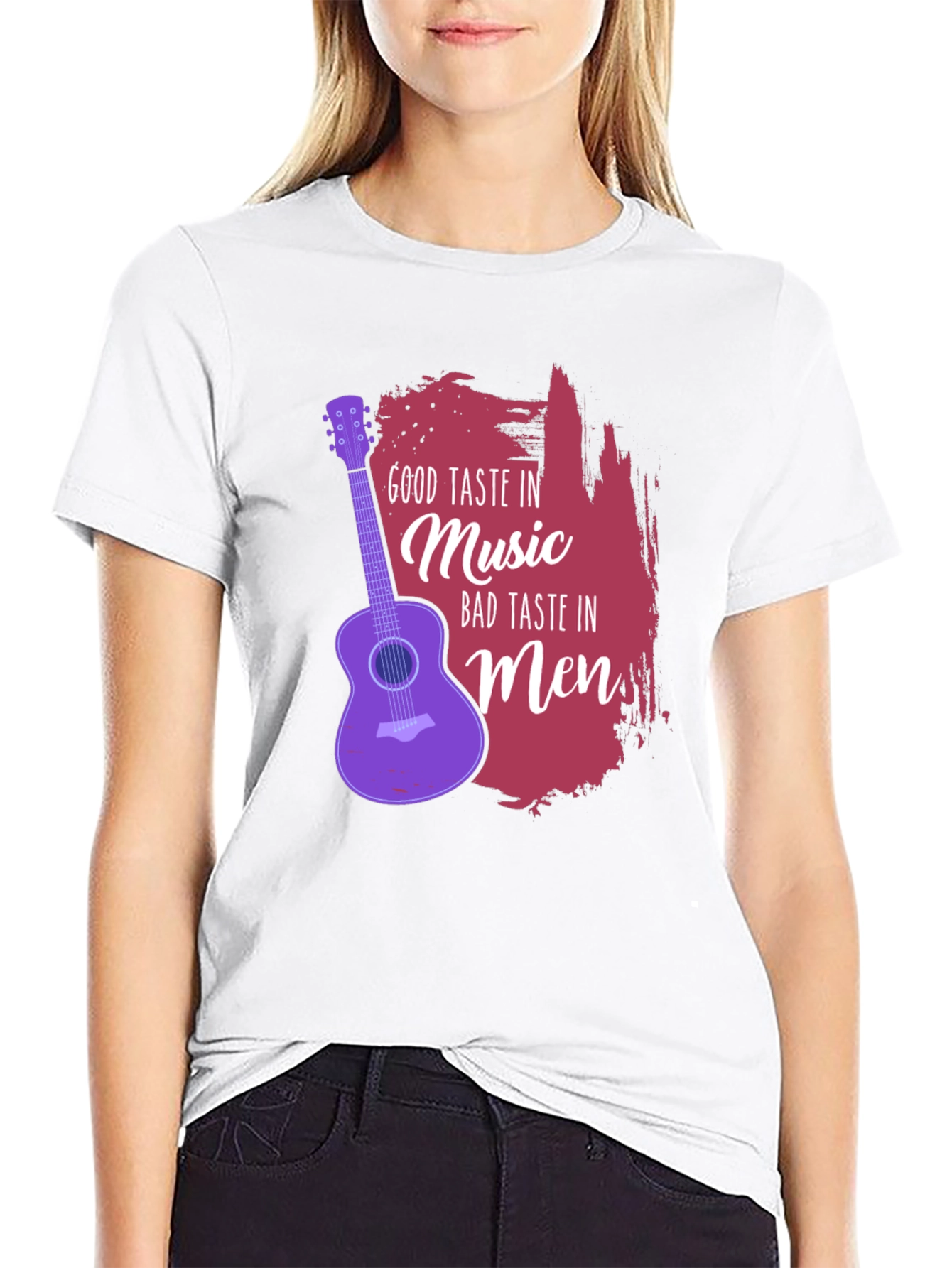 Good Taste Music Bad Taste Men Graphic Tee