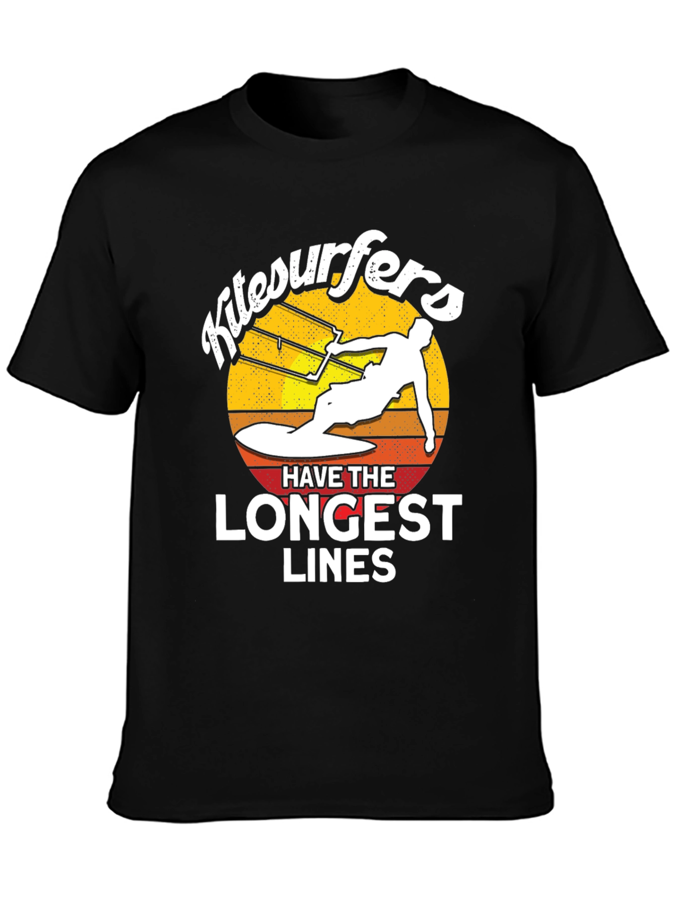 Kitesurfers Longest Lines Graphic T-Shirt
