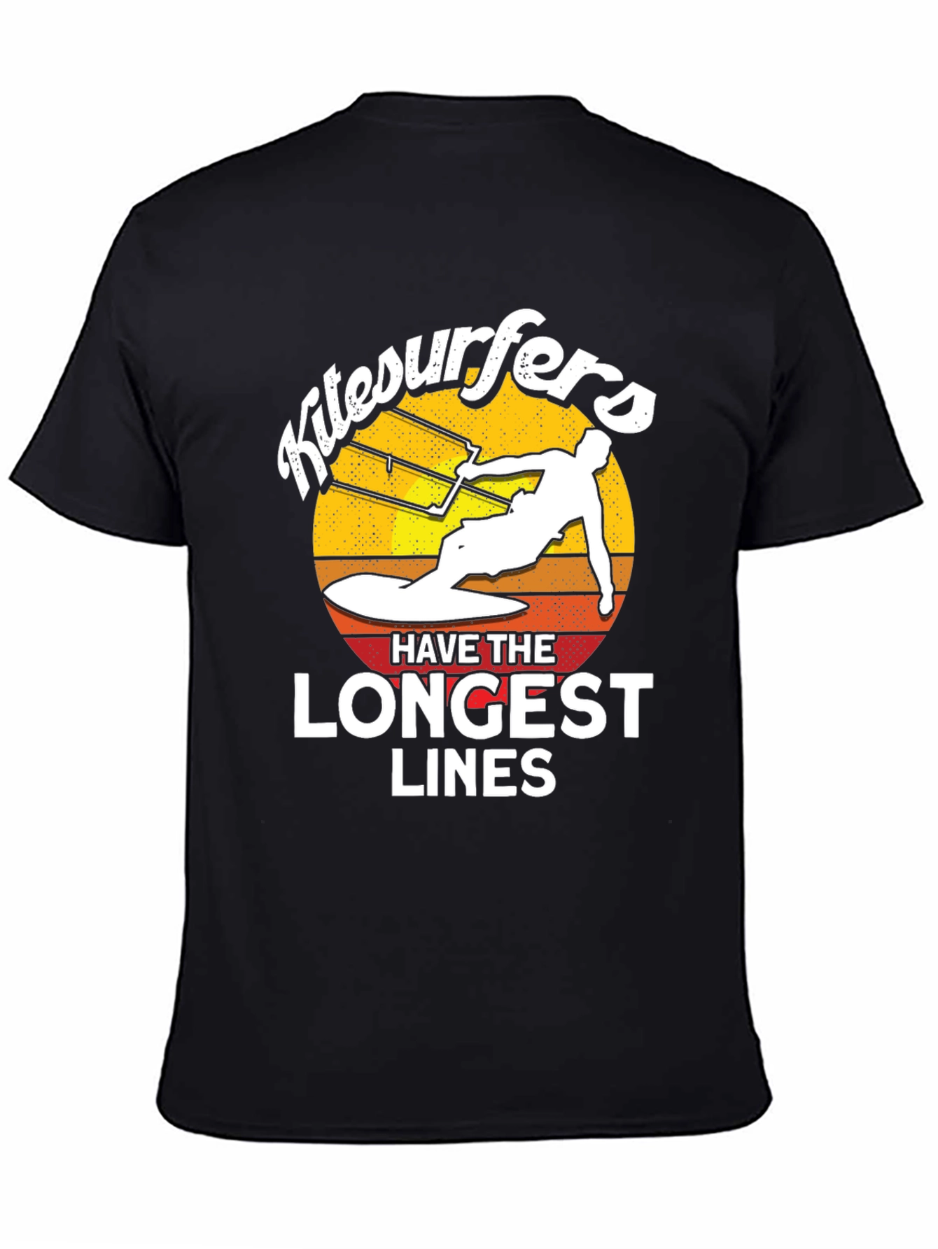 Kitesurfers Longest Lines Graphic T-Shirt