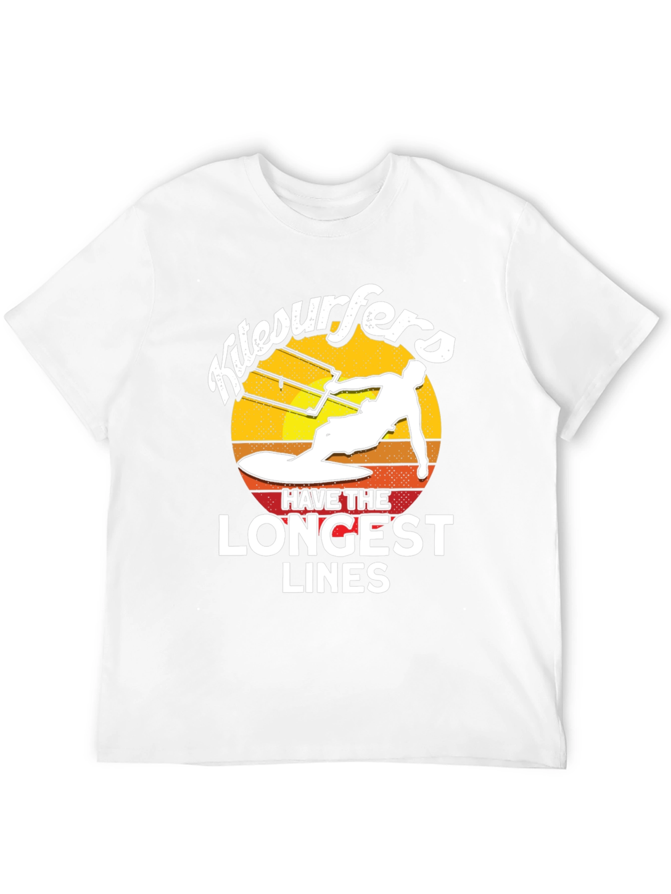 Kitesurfers Longest Lines Graphic T-Shirt