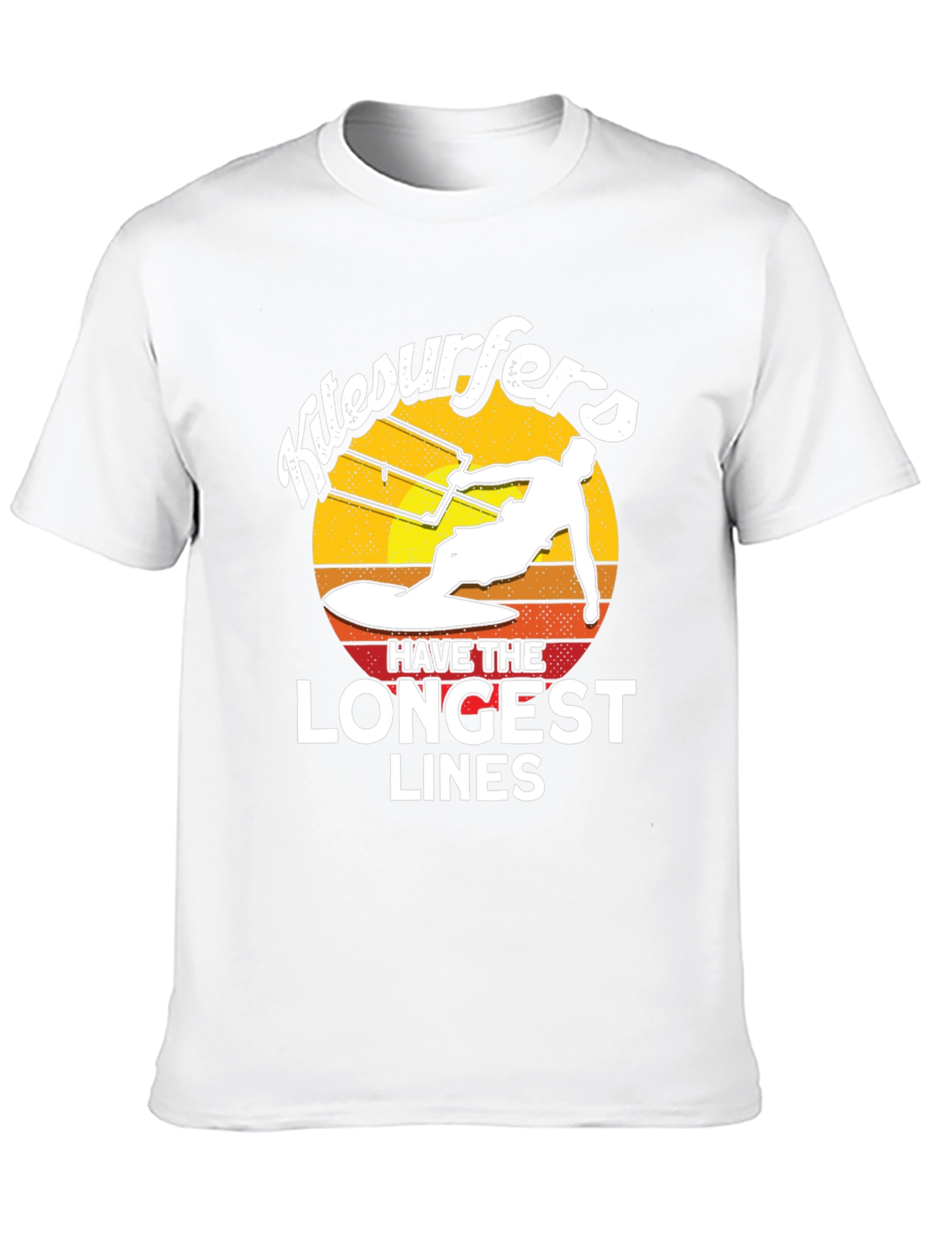 Kitesurfers Longest Lines Graphic T-Shirt
