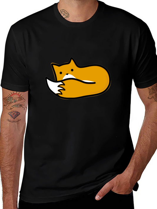 Black Fox Graphic Tee - Unisex Soft Cotton