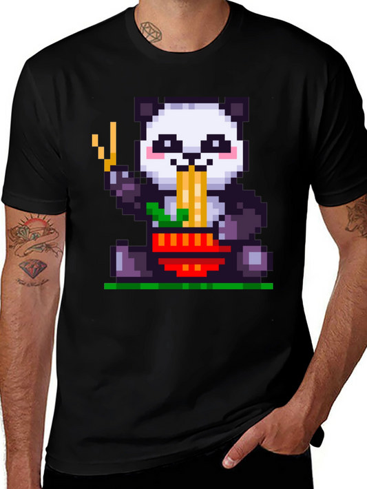 Pixel Panda Ramen T-Shirt
