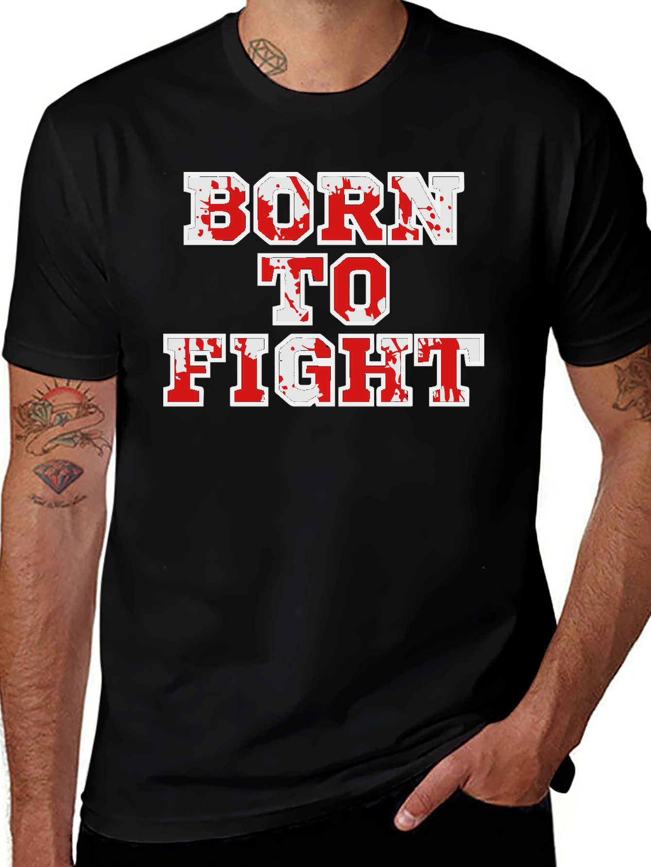 Born To Fight Graphic Tee