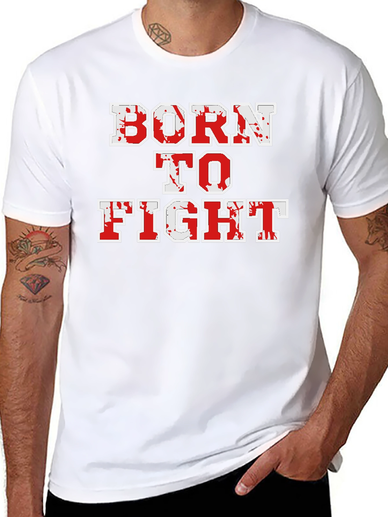 Born To Fight Graphic Tee