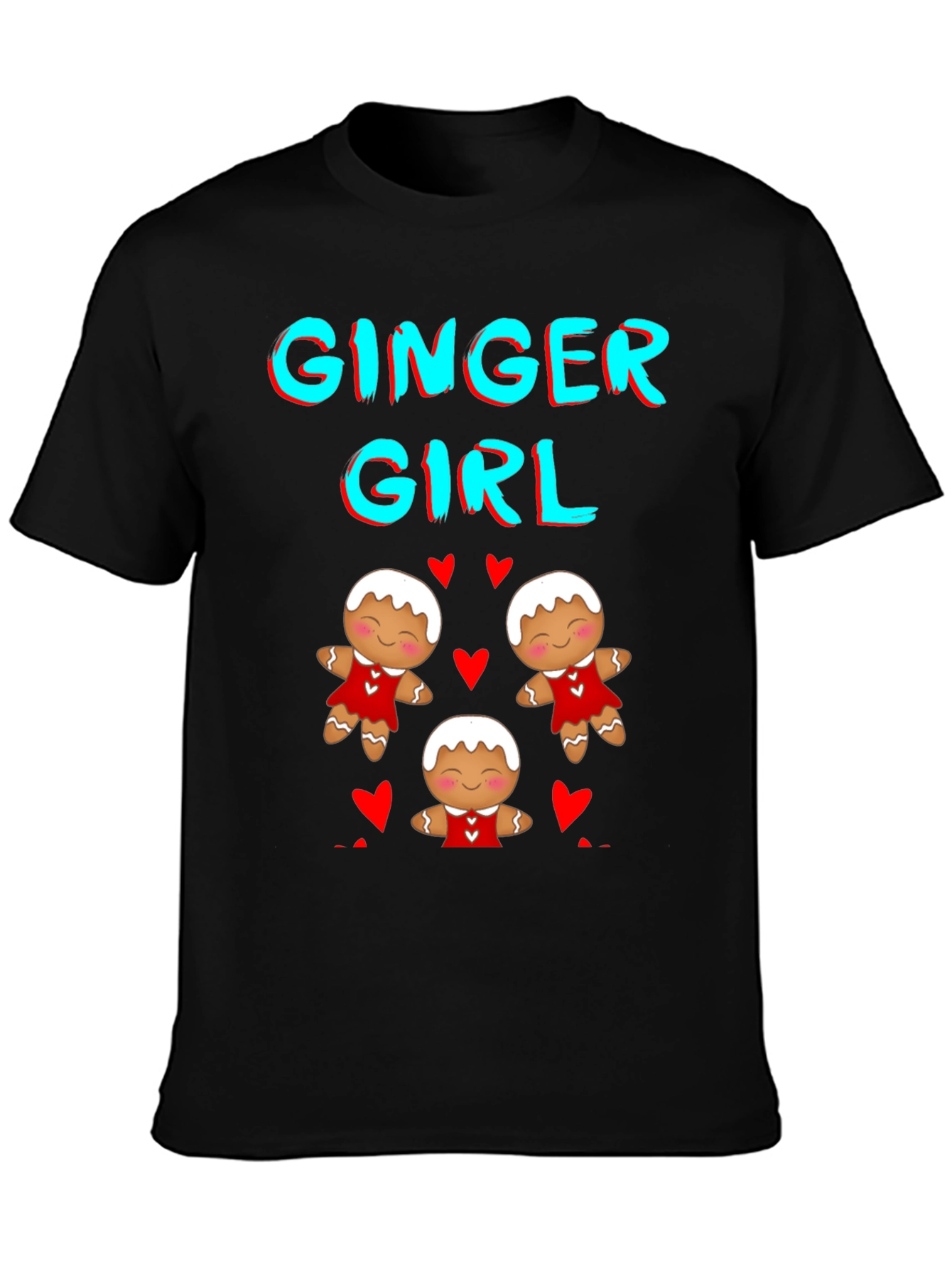 Ginger Girl Christmas T-Shirt