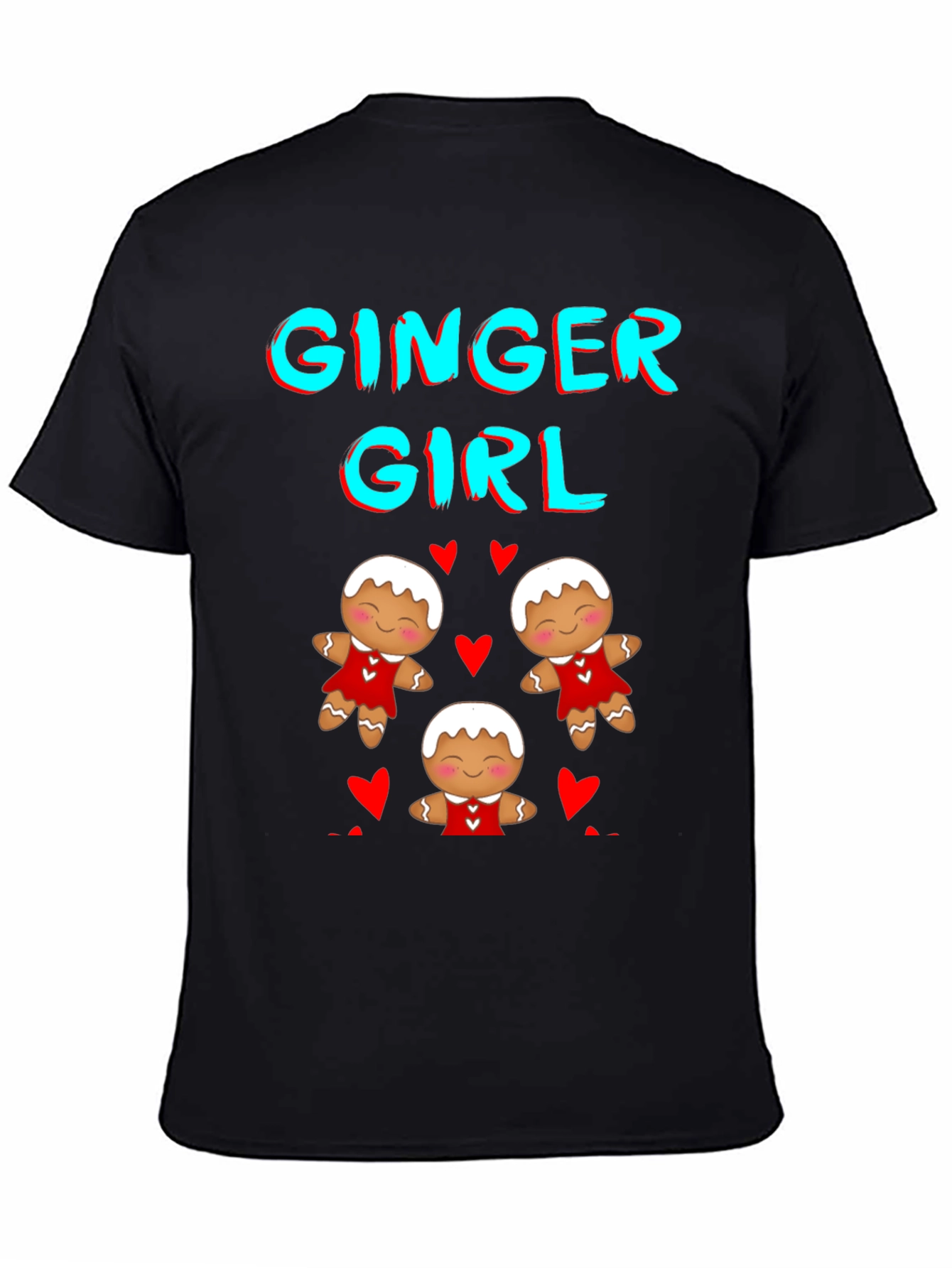 Ginger Girl Christmas T-Shirt