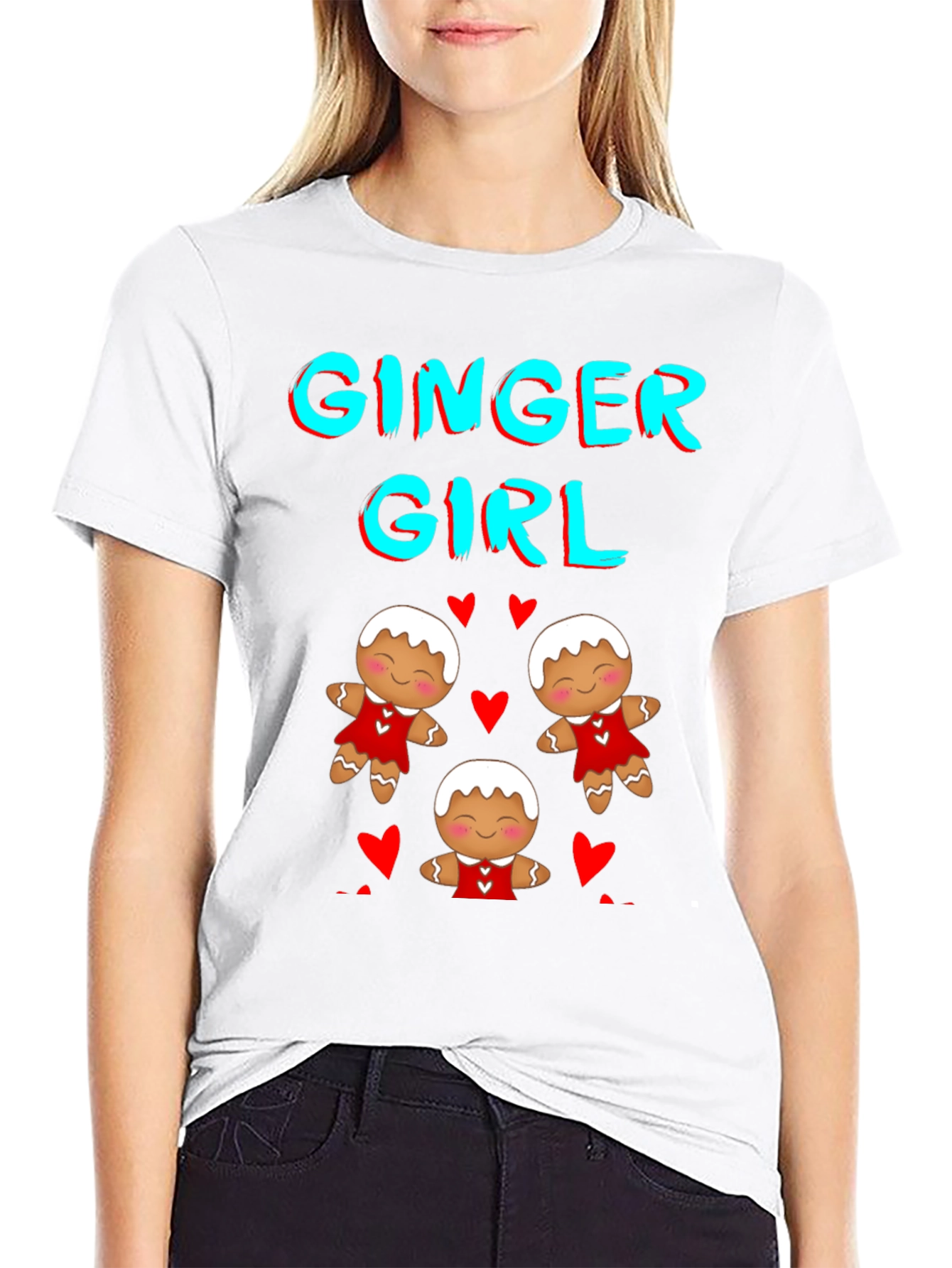 Ginger Girl Christmas T-Shirt