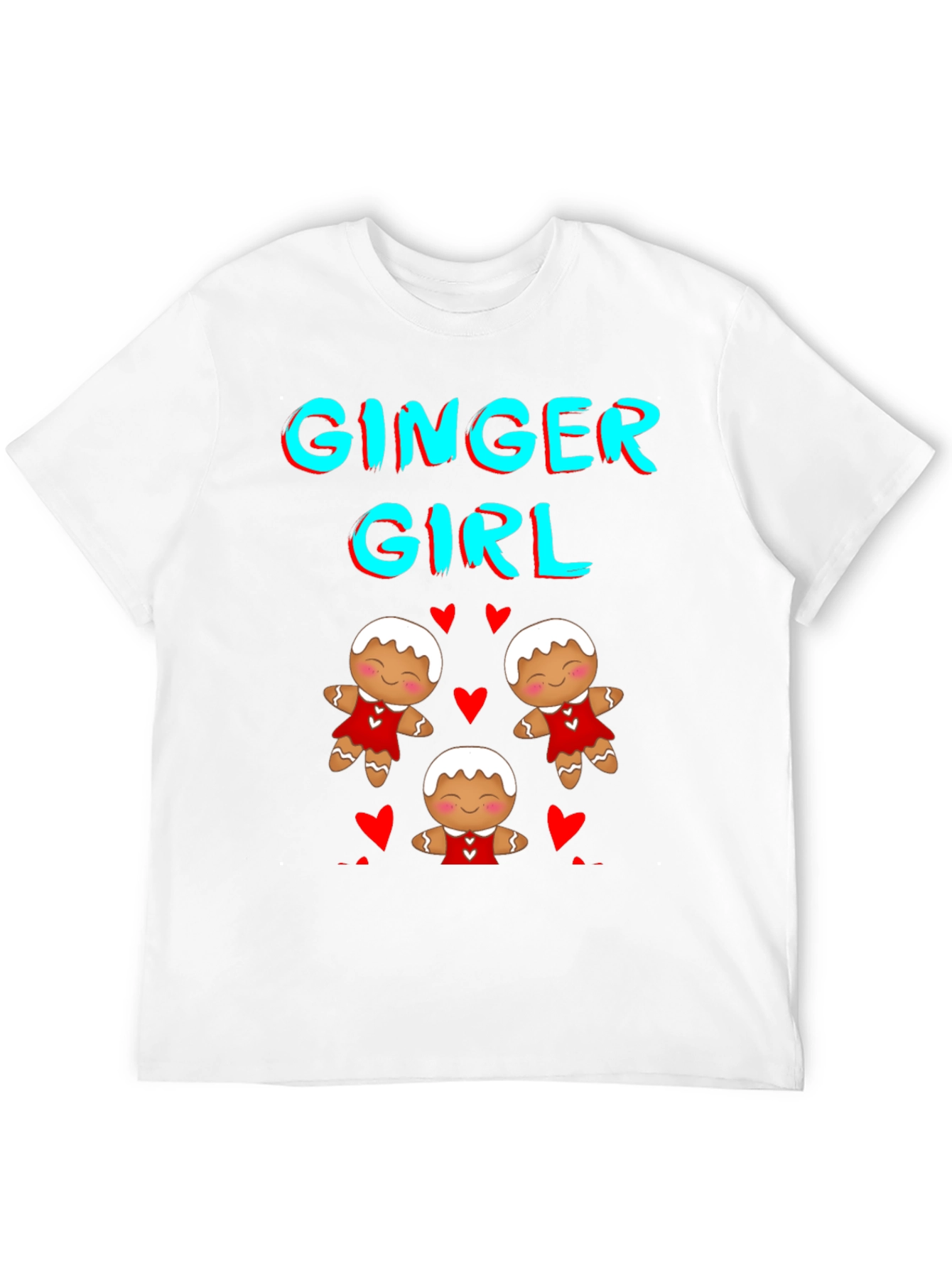 Ginger Girl Christmas T-Shirt