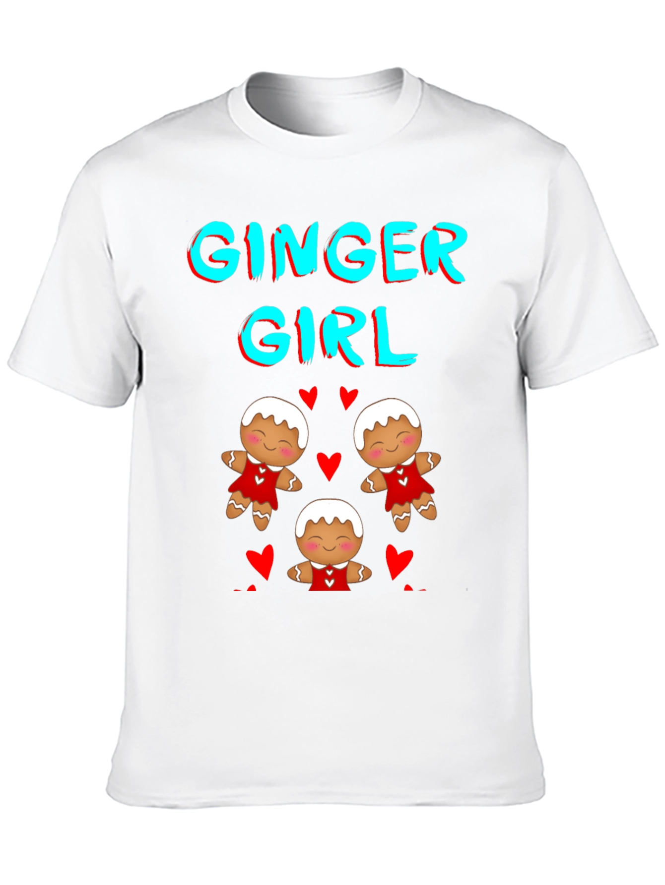 Ginger Girl Christmas T-Shirt