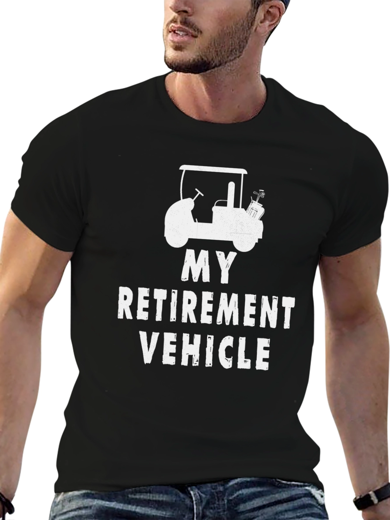 My Retirement Vehicle Golf Cart Tee