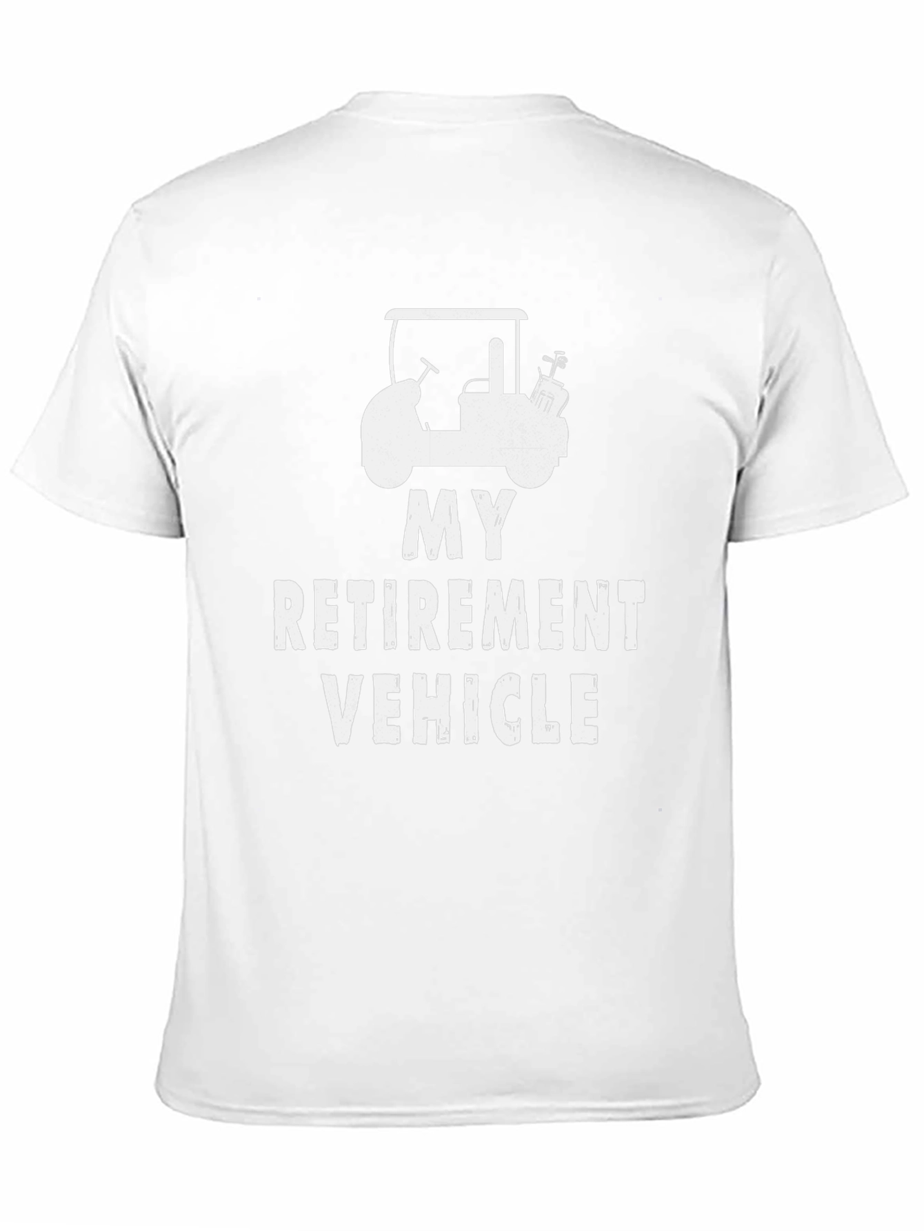 My Retirement Vehicle Golf Cart Tee