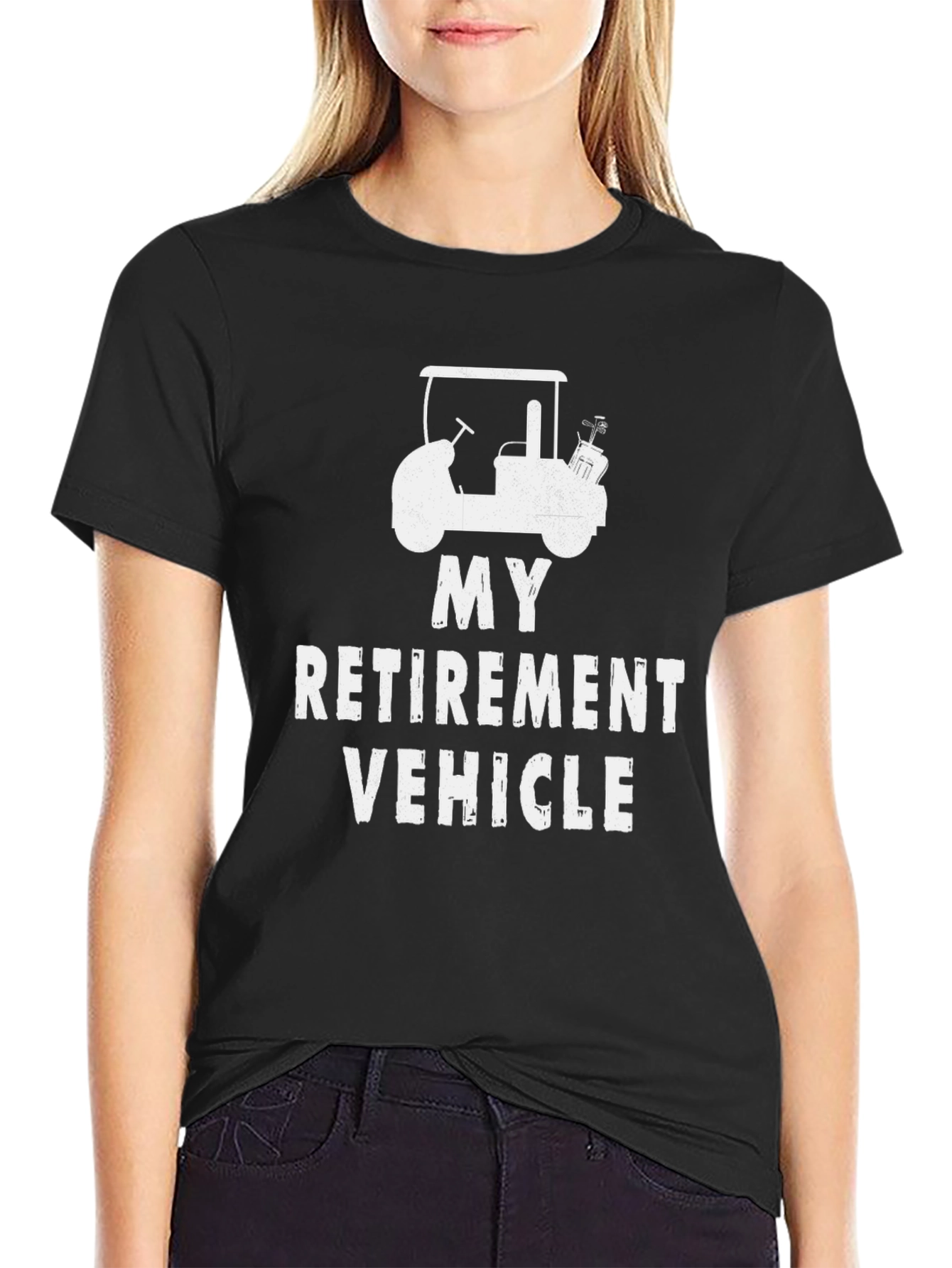 My Retirement Vehicle Golf Cart Tee