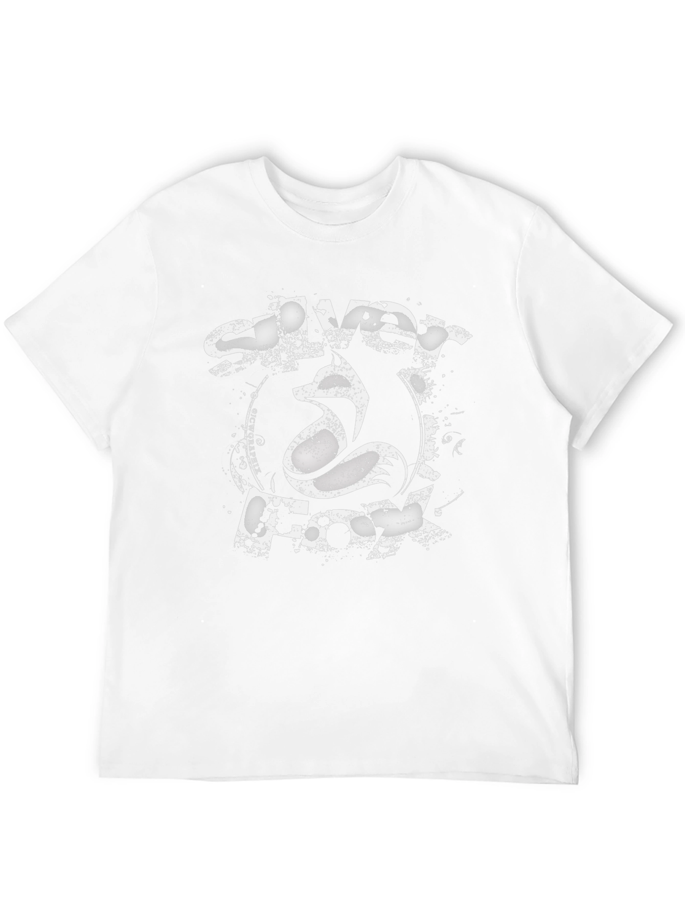 Silver Fox Graphic Tee - Mens Black T-Shirt