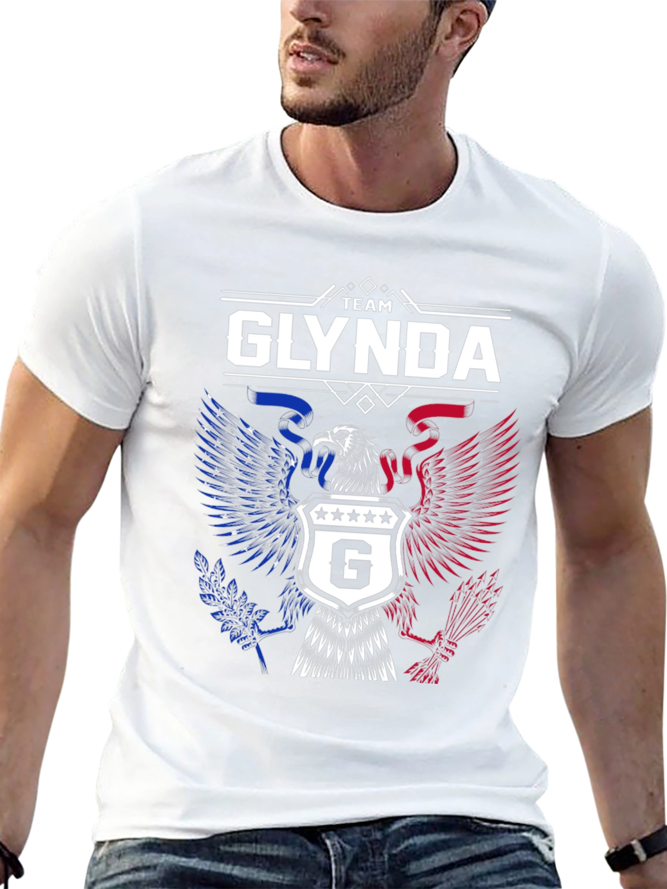 Team Glynda Patriotic Eagle T-Shirt