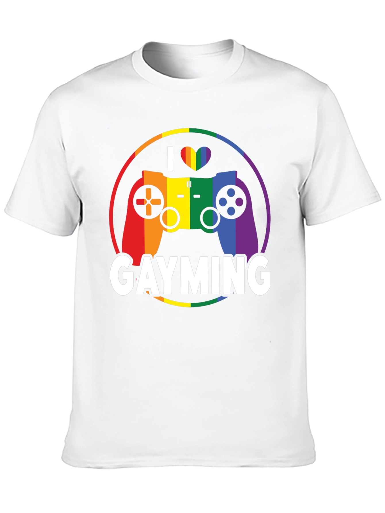 Gayming Pride T-Shirt - LGBTQ+ Gamer Tee