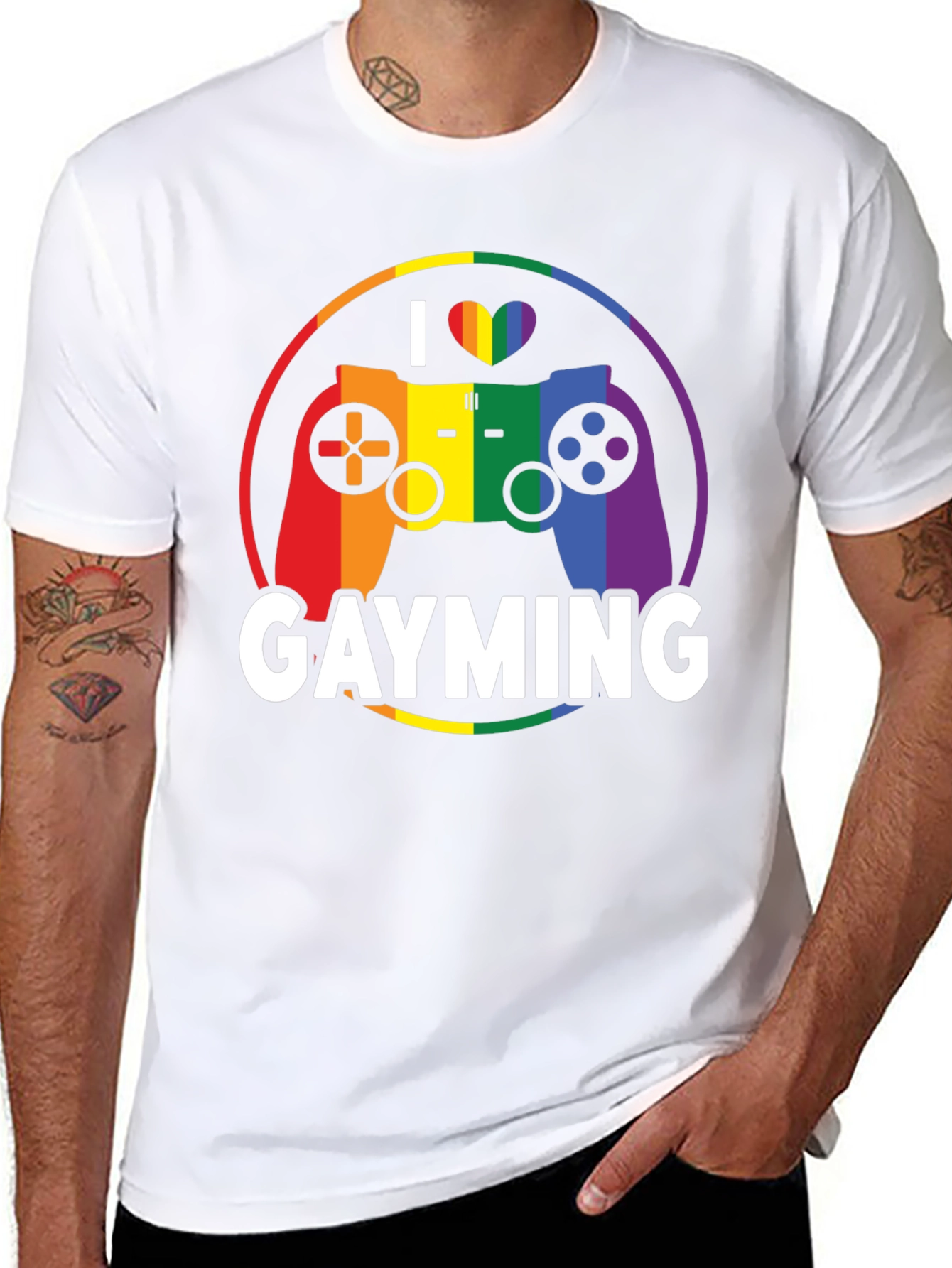 Gayming Pride T-Shirt - LGBTQ+ Gamer Tee