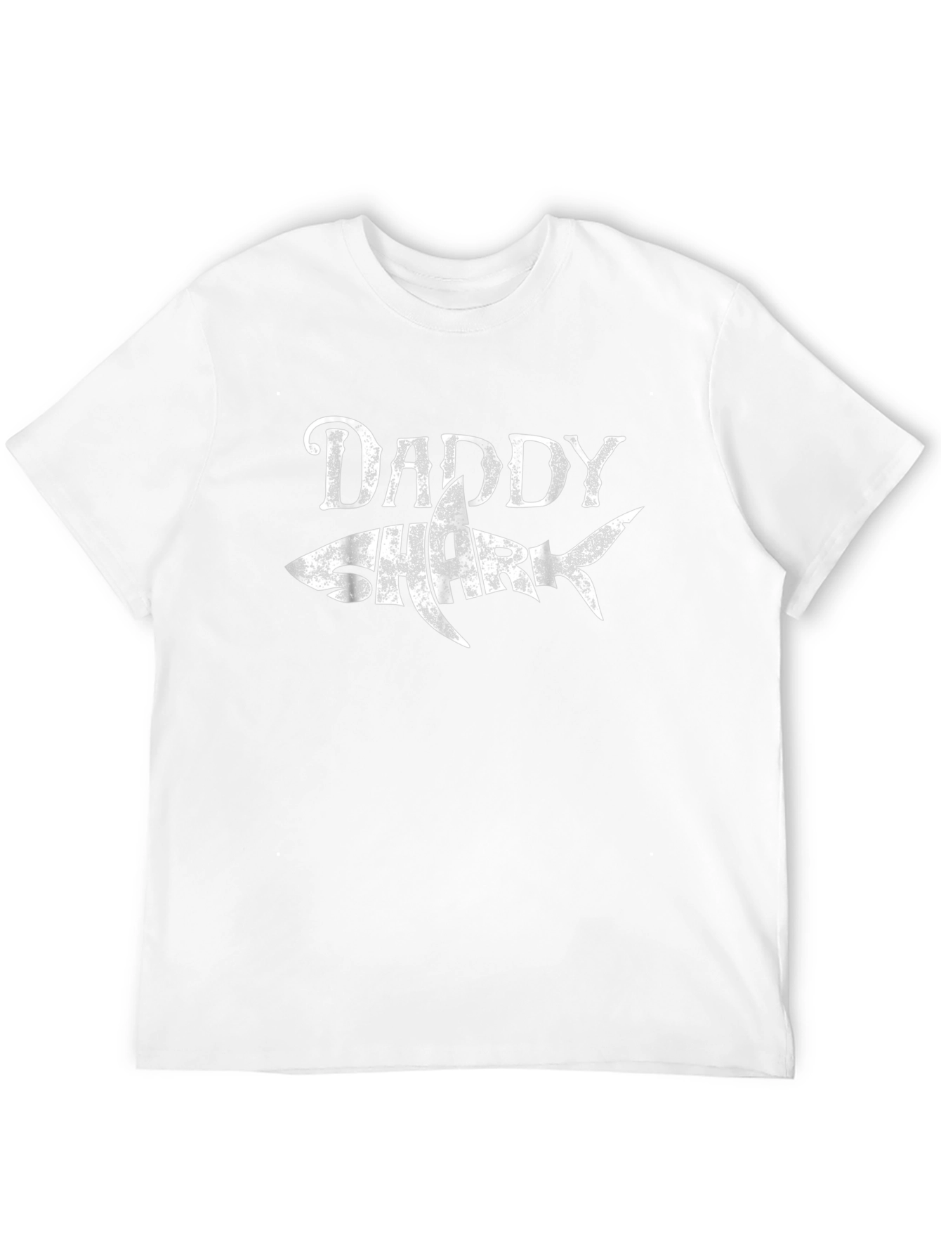 Daddy Shark T-Shirt - Mens Black Graphic Tee