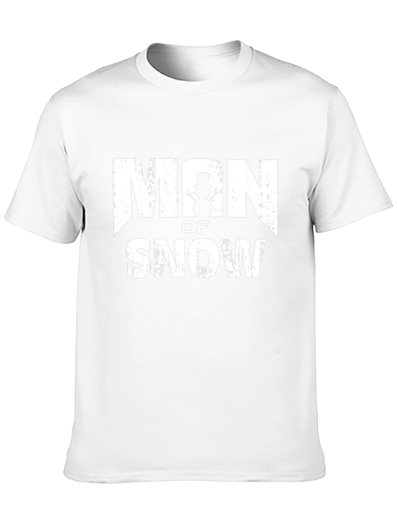 Man of Snow T-Shirt - Winter Fun!