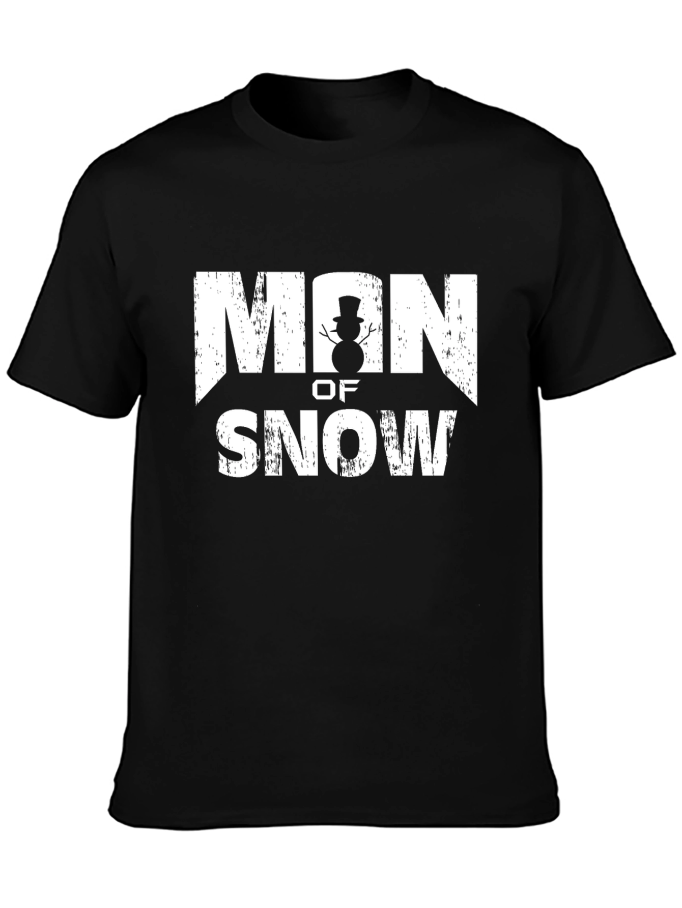 Man of Snow T-Shirt - Winter Fun!
