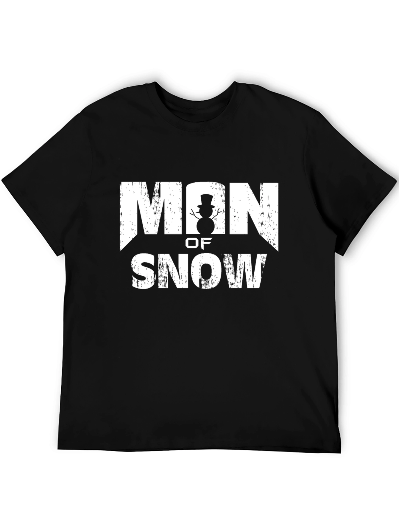 Man of Snow T-Shirt - Winter Fun!
