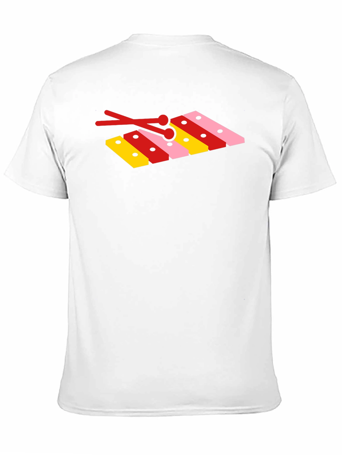 Musical Xylophone Graphic Tee - Black
