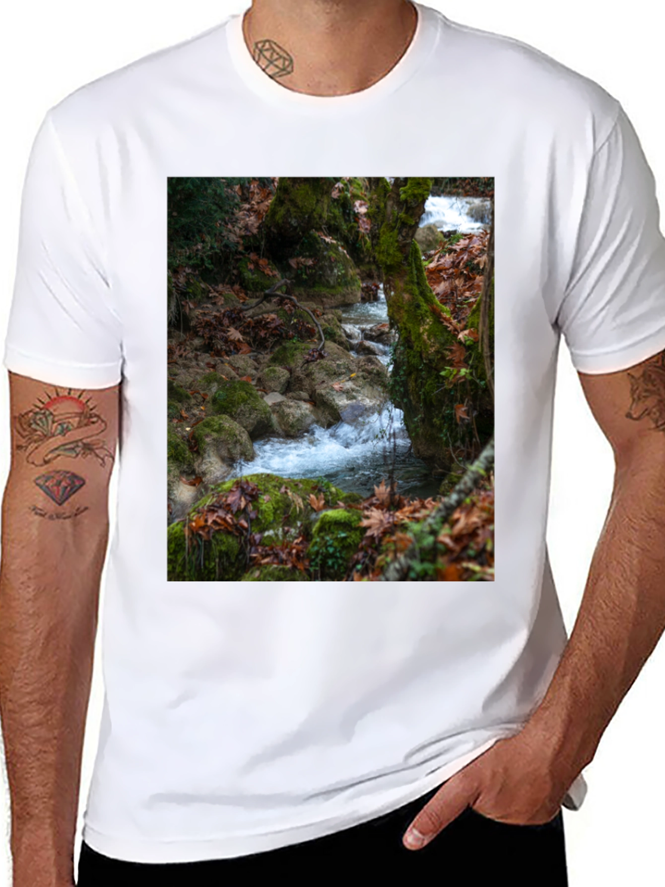 Nature Stream Graphic Tee