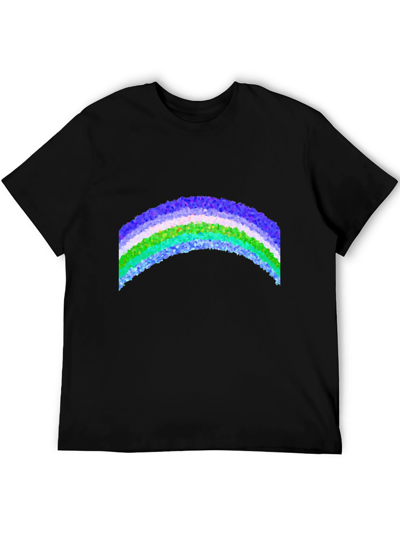Prismatic Rainbow Graphic Tee - Cool & Trendy