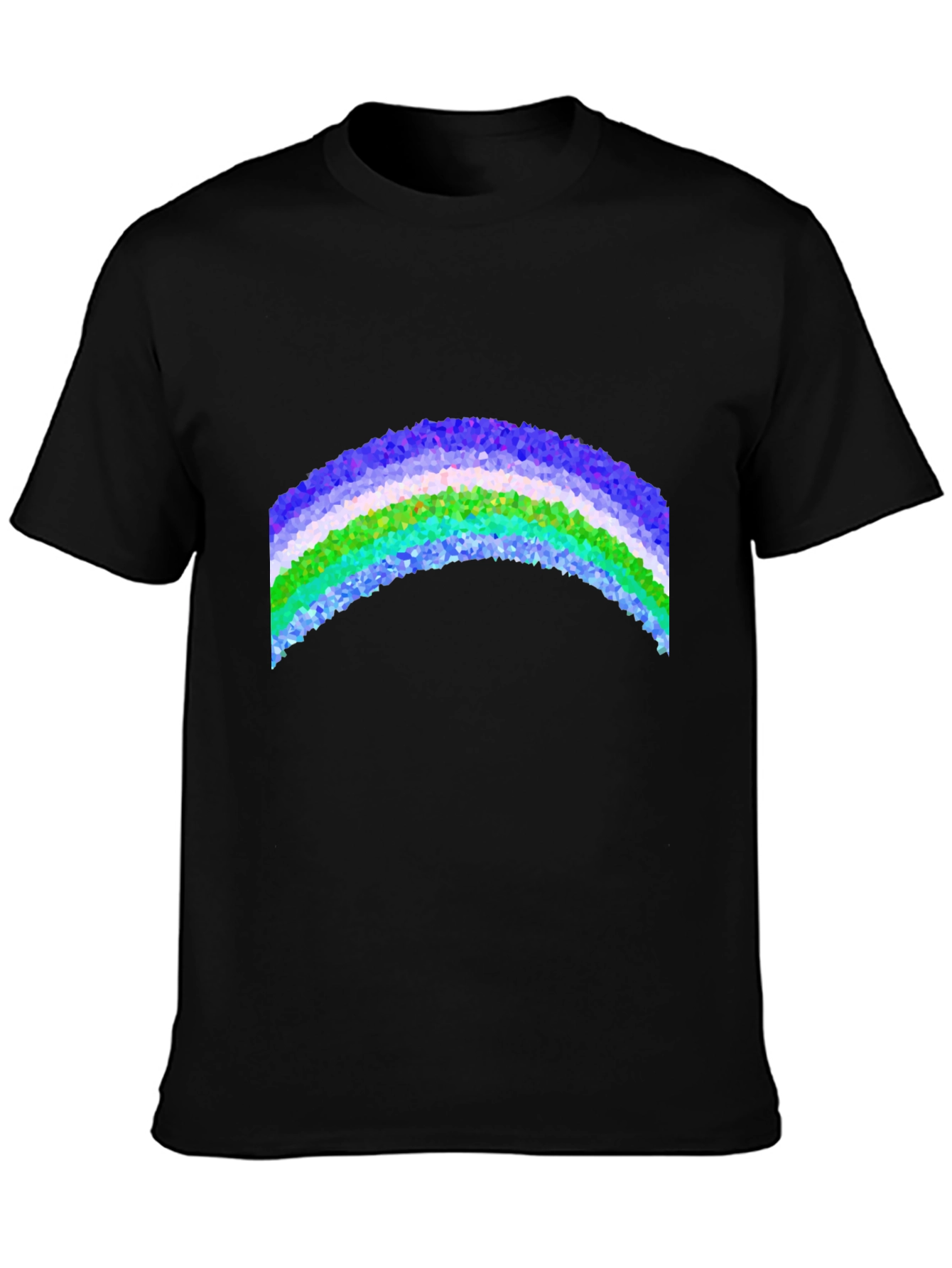 Prismatic Rainbow Graphic Tee - Cool & Trendy