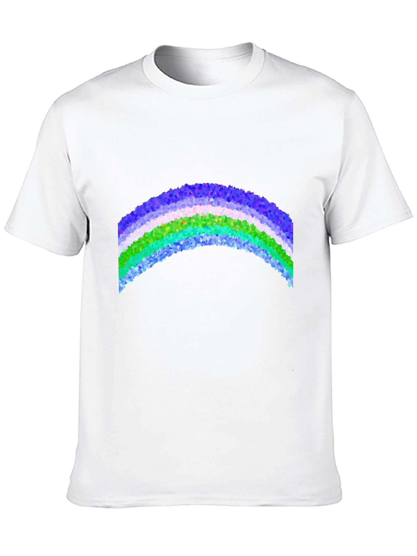 Prismatic Rainbow Graphic Tee - Cool & Trendy