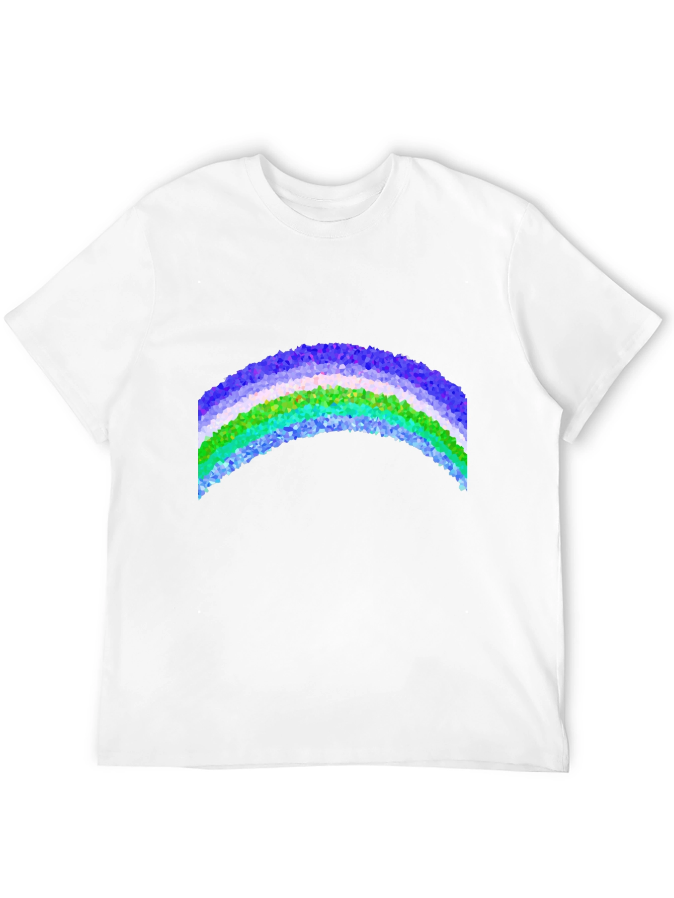 Prismatic Rainbow Graphic Tee - Cool & Trendy