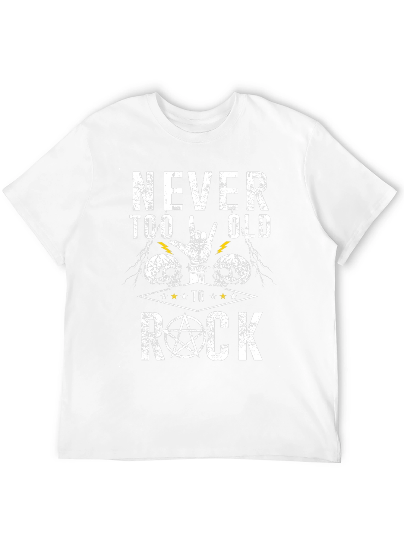 Never Too Old To Rock Graphic Tee