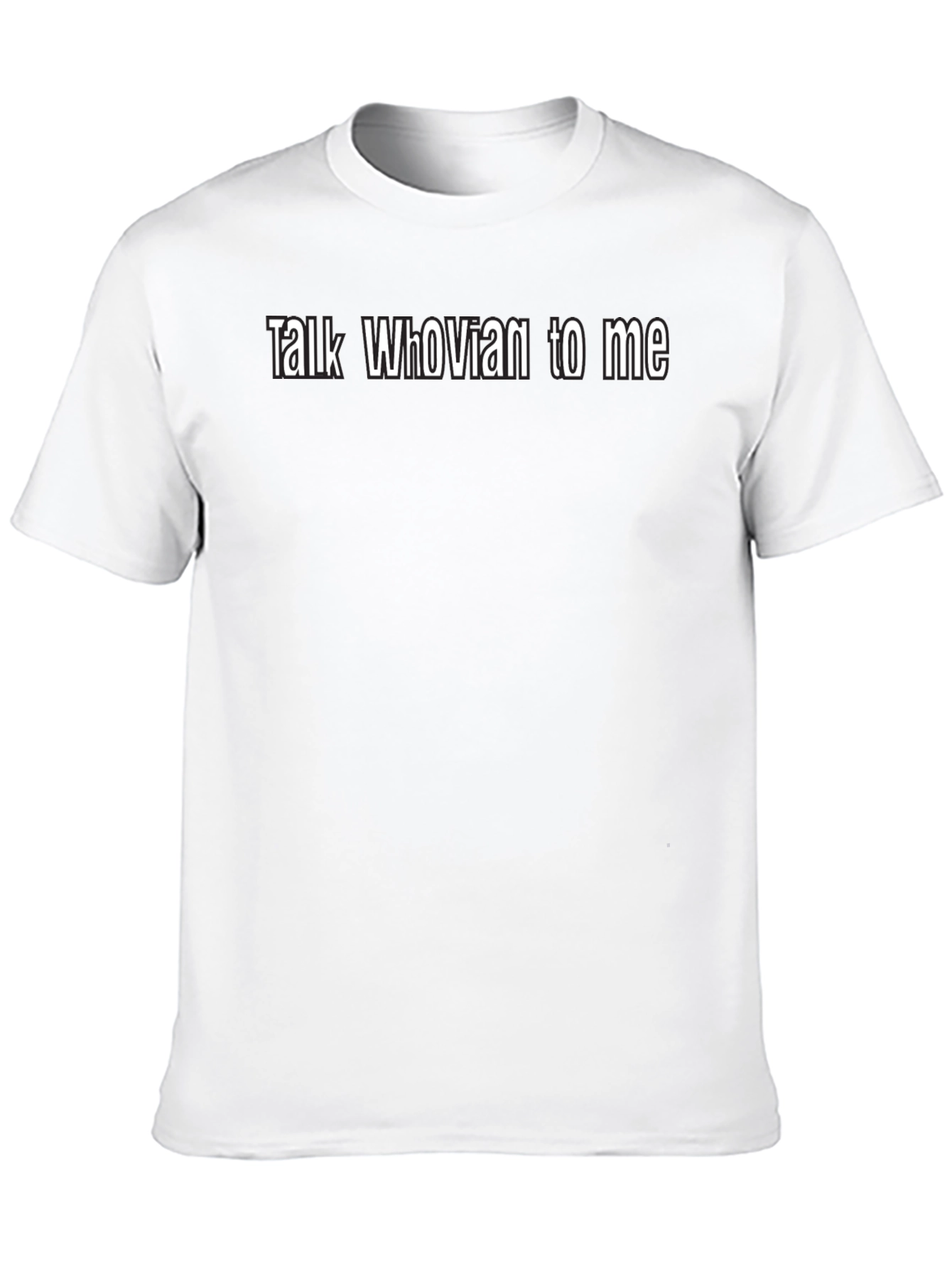 Talk Whovian To Me Graphic T-Shirt