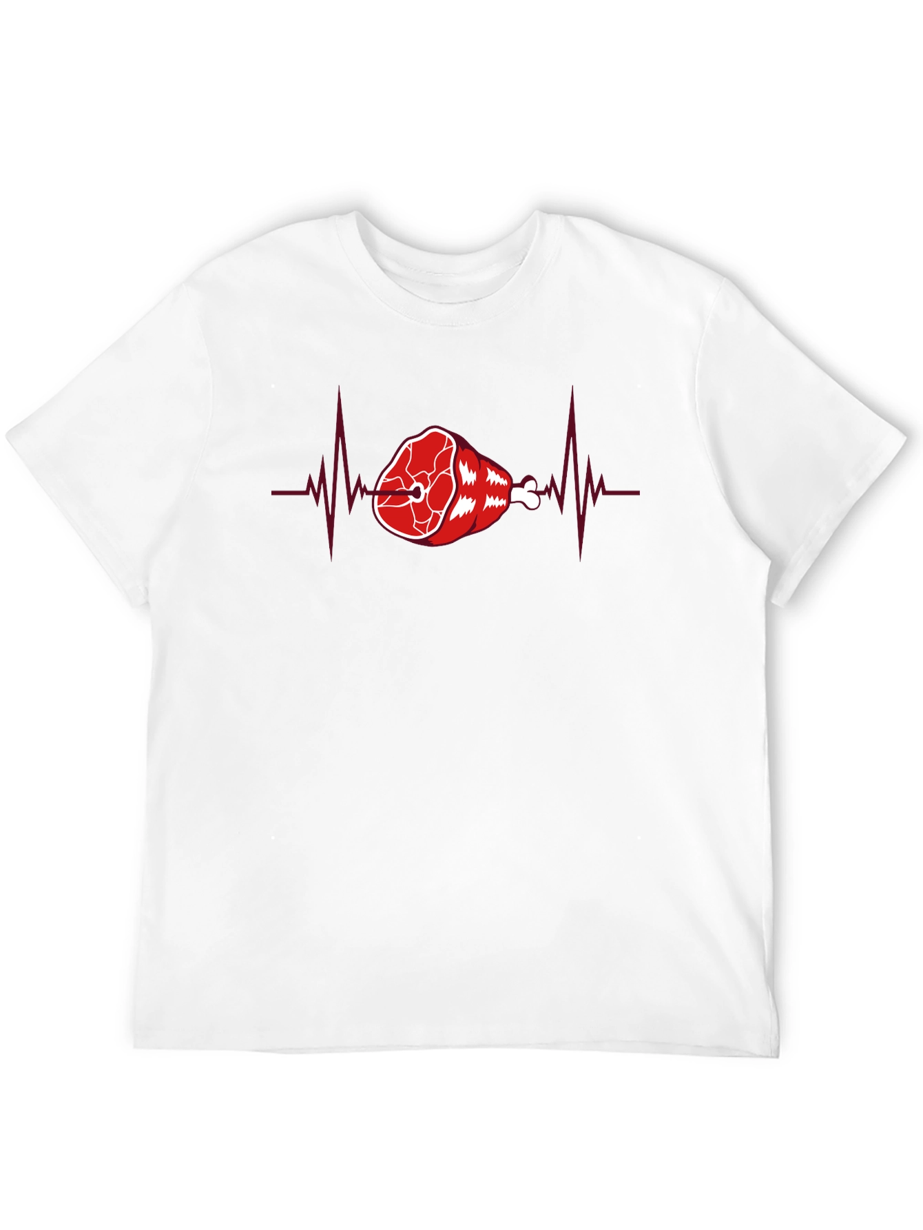 Meat ECG T-Shirt - Heartbeat