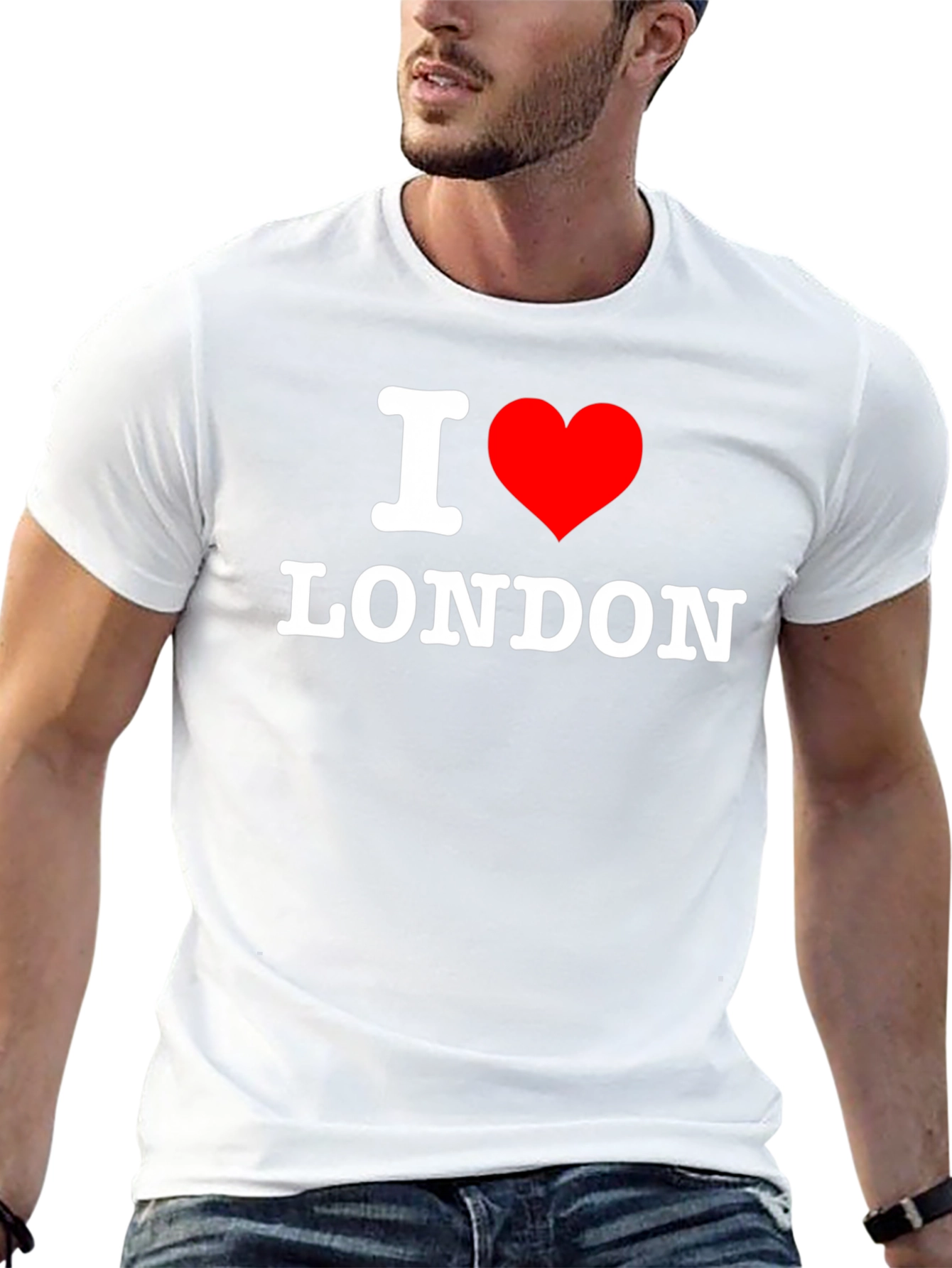 I Love London Black T-Shirt - Classic Souvenir Tee
