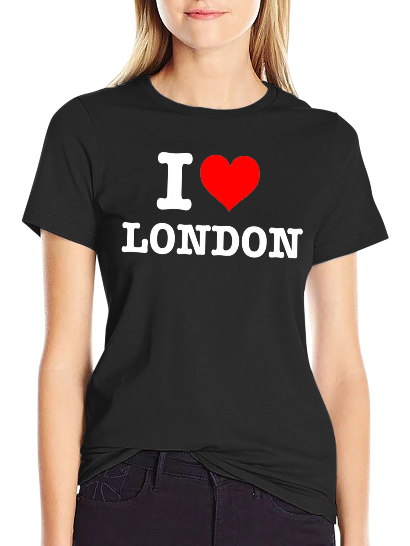 I Love London Black T-Shirt - Classic Souvenir Tee