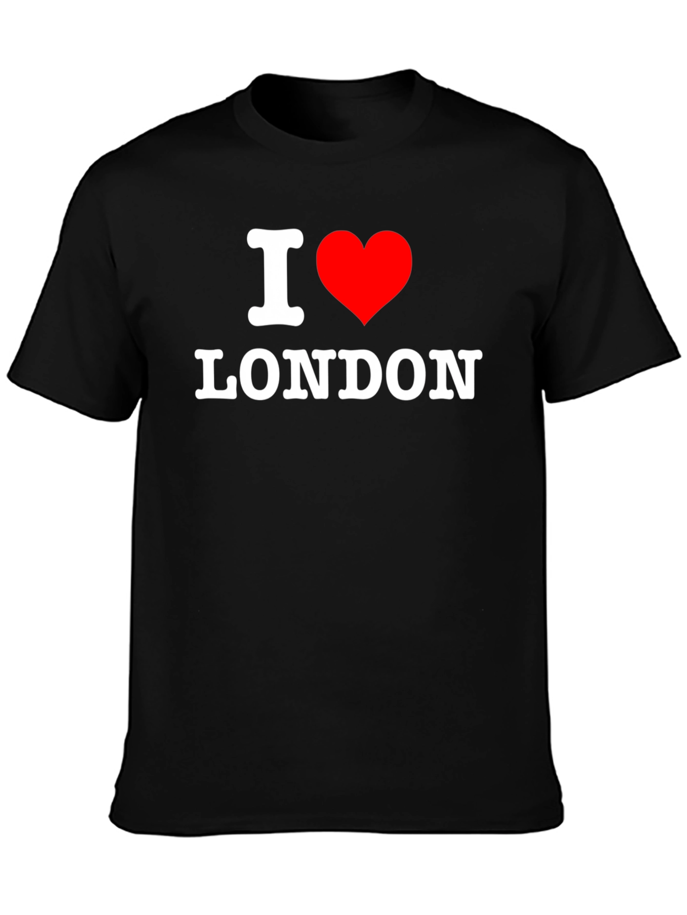 I Love London Black T-Shirt - Classic Souvenir Tee