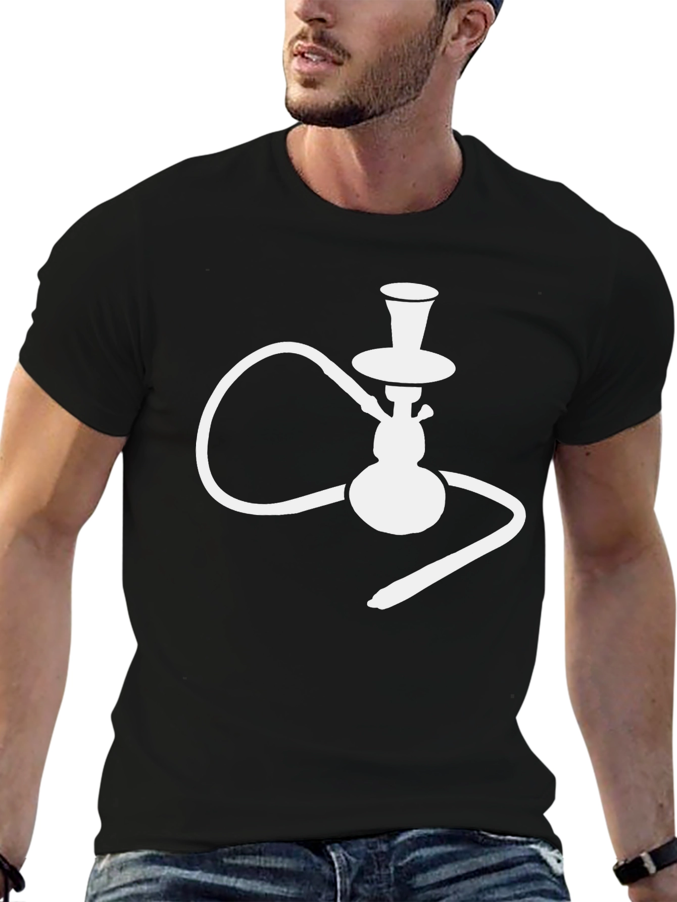 Hookah Graphic Tee - Casual Comfort