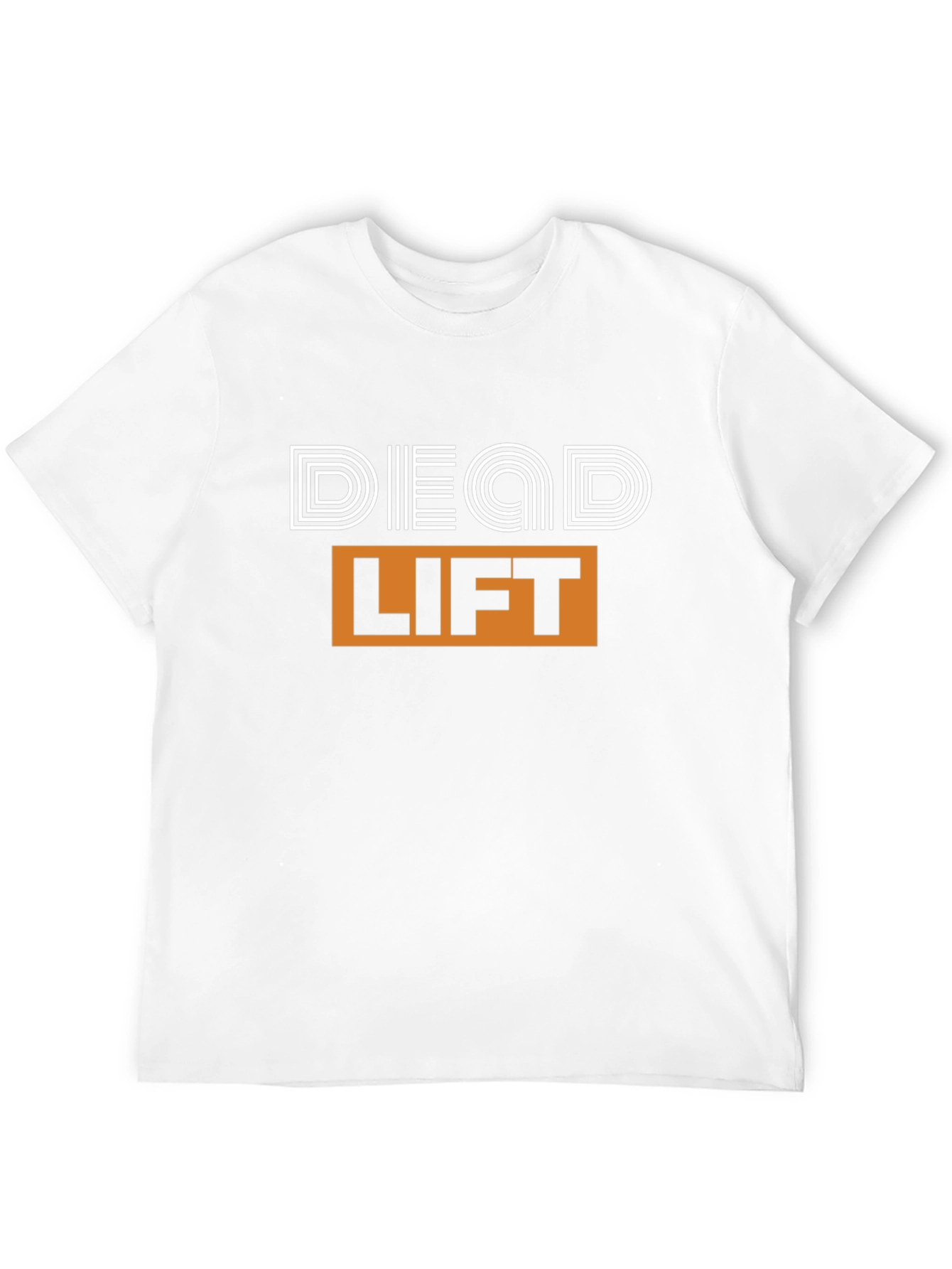Deadlift Graphic Tee - Black Cotton Workout Shirt