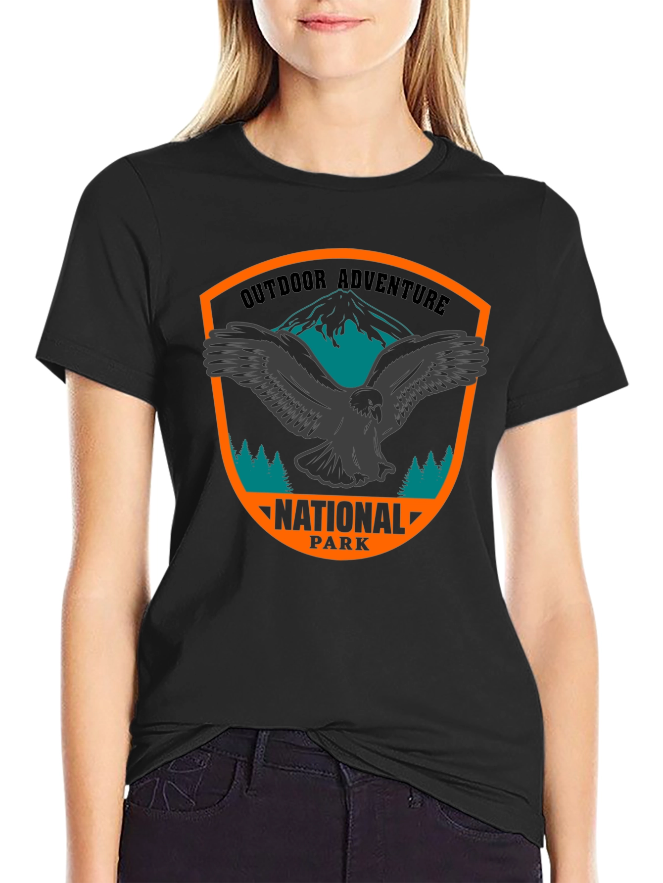 Outdoor Adventure National Park Eagle T-Shirt