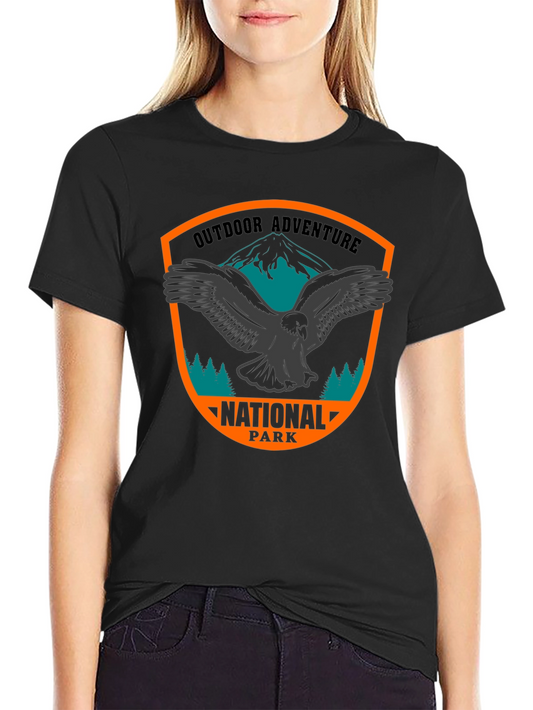 Outdoor Adventure National Park Eagle T-Shirt
